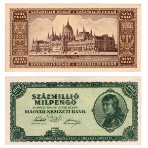 Węgry, 2 x 100 milionów pengo 1946