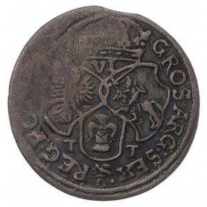 Jan II Kazimierz 1649-1668, Szóstak 16xx? T-T, Bydgoszcz