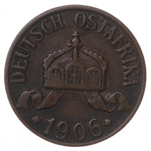 Nimecy, German East Africa, 1 heller 1906 A