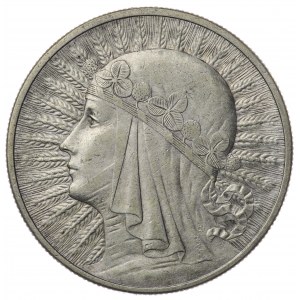 Polska, II RP, 10 złotych 1932 Głowa Kobiety, Londyn