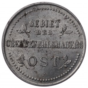 Ober-Ost. 3 kopecks 1916 J, Hamburg