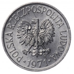 Poland, communist Poland, 5 pennies 1971