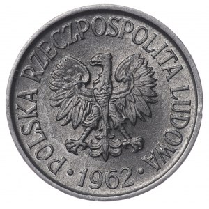 Polska, PRL, 5 groszy 1962