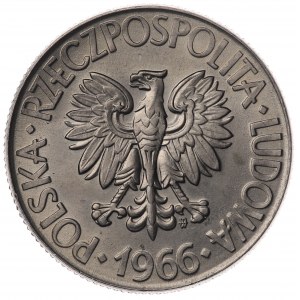 Polska, PRL, 10 złotych 1966 Kościuszko