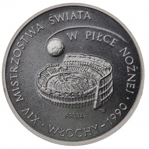 Polska, PRL, 1 000 złotych 1988, MŚ Włochy 1990, próba