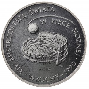 Poland, communist Poland, 1,000 gold 1988, World Cup Italy 1990, sample
