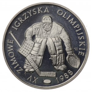 Polska, PRL, 500 złotych 1987 XV Zimowe Igrzyska Olimpijskie