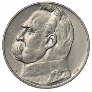 Polska, II RP, 5 złotych 1934, Piłsudski / Orzeł Strzelecki