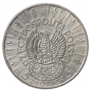 Polska, II RP, 5 złotych 1934, Piłsudski / Orzeł Strzelecki