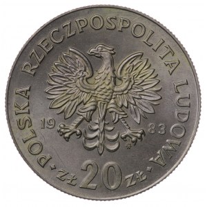 Polska, PRL, 20 złotych 1983 Nowotko
