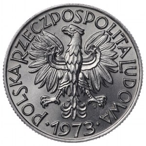 Polska, PRL, 5 złotych 1973, Rybak