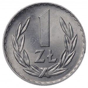 Polska, PRL, 1 złoty 1971
