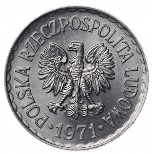 Poland, PRL, 1 zloty 1971