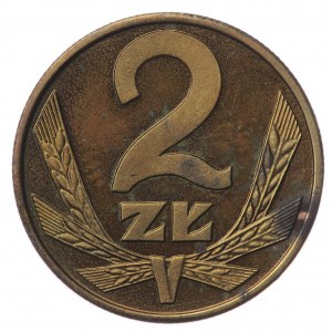 Poland, People's Republic of Poland, 2 zloty 1986 - SLR