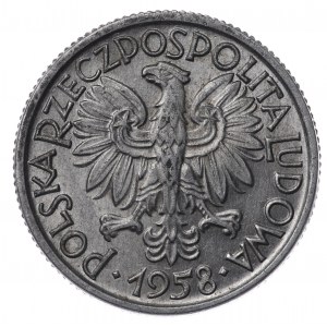 Poland, PRL, 2 zloty 1958 Berries