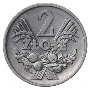Polska, PRL, 2 złote 1958 Jagody