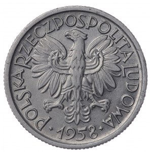 Polska, PRL, 2 złote 1958 Jagody