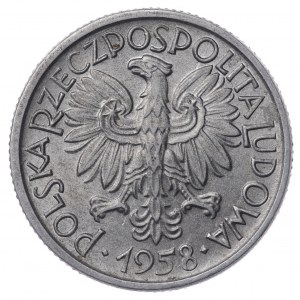 Polska, PRL, 2 złote 1958 Jagody