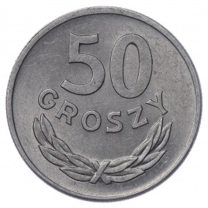 Polska, PRL, 50 groszy 1965