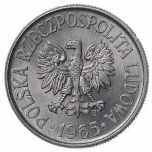 Polska, PRL, 50 groszy 1965