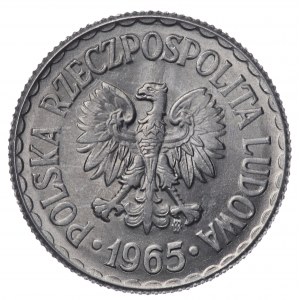 Polska, PRL, 1 złoty 1965