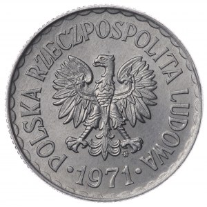 Polska, PRL, 1 złoty 1971