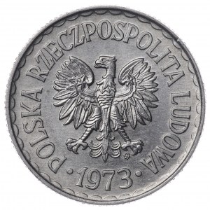 Polska, PRL, 1 złoty 1973