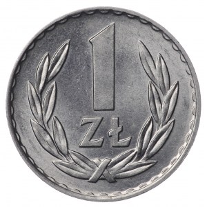 Polska, PRL, 1 złoty 1974