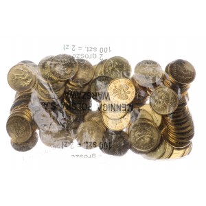 Woreczek menniczy, 100 x 2 grosze 2006