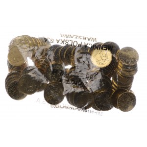 Woreczek menniczy, 100 x 2 grosze 2007