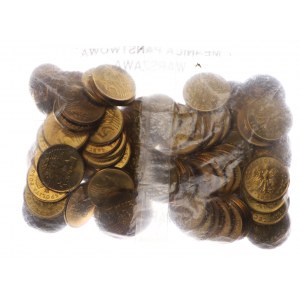 Woreczek menniczy, 100 x 5 groszy 1991
