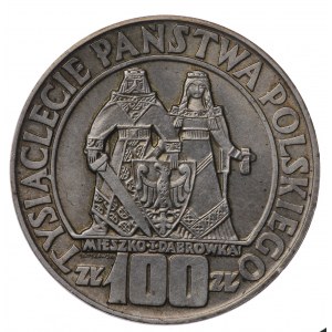 Polska, PRL, 100 złotych 1966, Mieszko i Dąbrówka