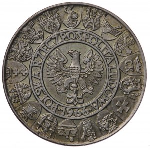 Polska, PRL, 100 złotych 1966, Mieszko i Dąbrówka