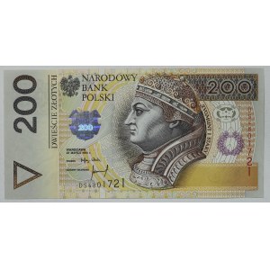 Poland, Third Republic, 200 zloty 1994, DS series