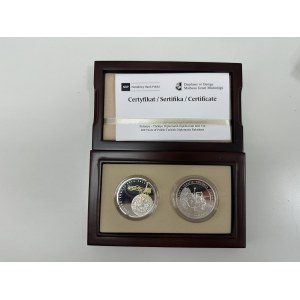 Poland, Third Republic, 20 gold 2014 - 600 years of Polish-Turkish diplomatic relations (2pcs)