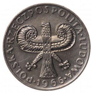 Polska, PRL, 10 złotych 1966, Mała Kolumna Zygmunta, Warszawa.