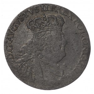 August III Sas, Szóstak Lipsk 1755 EC