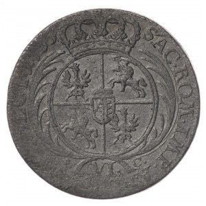 August III Sas, Szóstak Lipsk 1755 EC