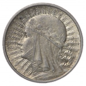 Poland, Second Republic, 2 gold Head of a Woman 1934
