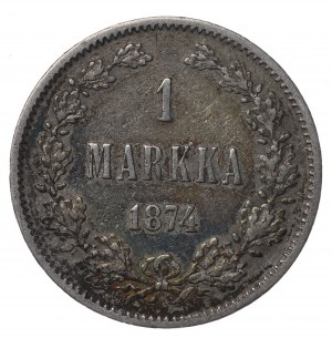 Fínsko, Alexander II, 1 značka 1874
