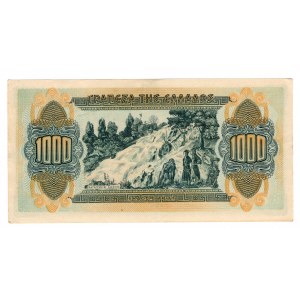 Greece, 1000 drachmas 1941