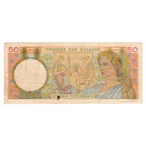Grecja, 50 drachm 1935