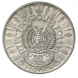 Poland, Second Republic, 5 gold Pilsudski Strzelecki 1934