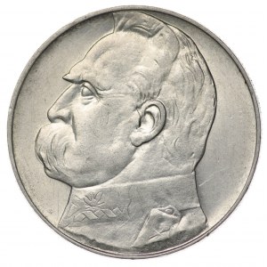 Polska, II RP, 10 złotych 1936, Piłsudski