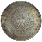 Poland, Second Republic, 10 gold 1939 Pilsudski