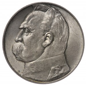 Poland, Second Republic, 10 zloty Pilsudski 1935