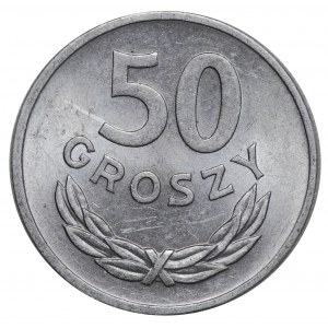 Poland, communist Poland, 50 pennies 1949