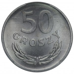 Polska, PRL, 50 groszy 1949