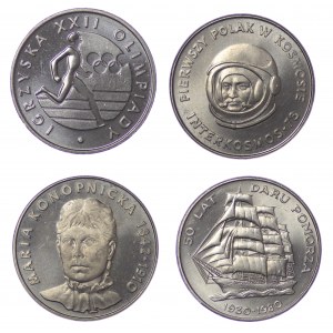 Poland, People's Republic of Poland, 20 zloty - set of 4 pieces