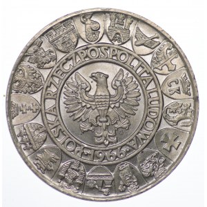 Polska, PRL, 100 złotych Mieszko i Dąbrówka 1966